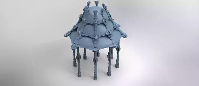 Ancient Crete Ocean Dome 3D model