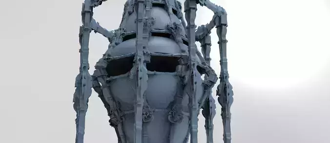 Ancient Crete Giant monoliths  3D model