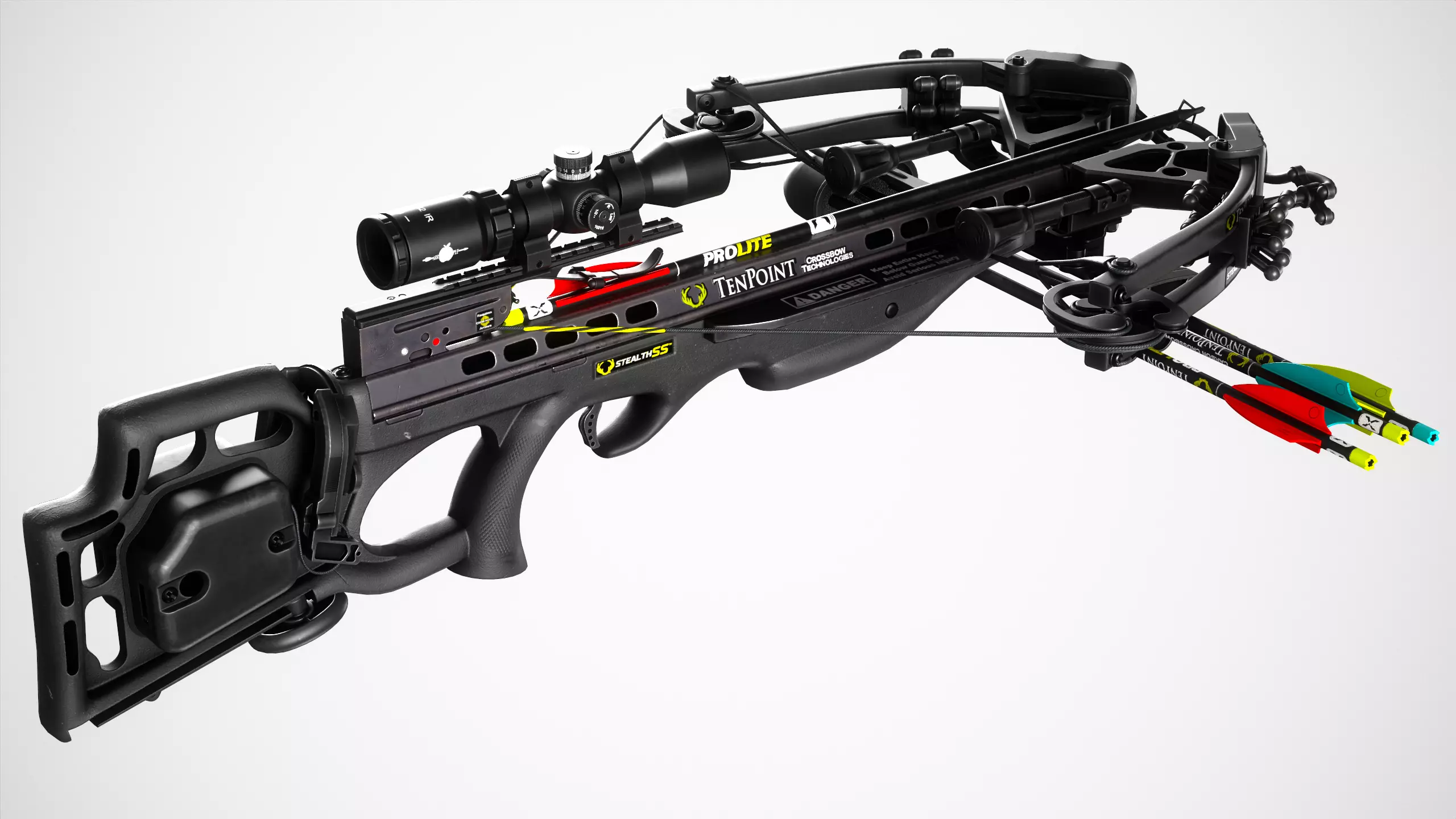 Hunting Crossbow Low-poly 3D model