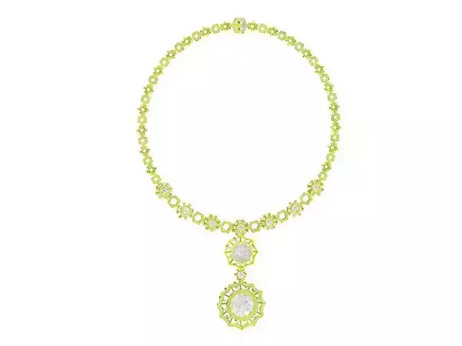 A6584 Italy Luxury Diamond Women Necklace Pendant