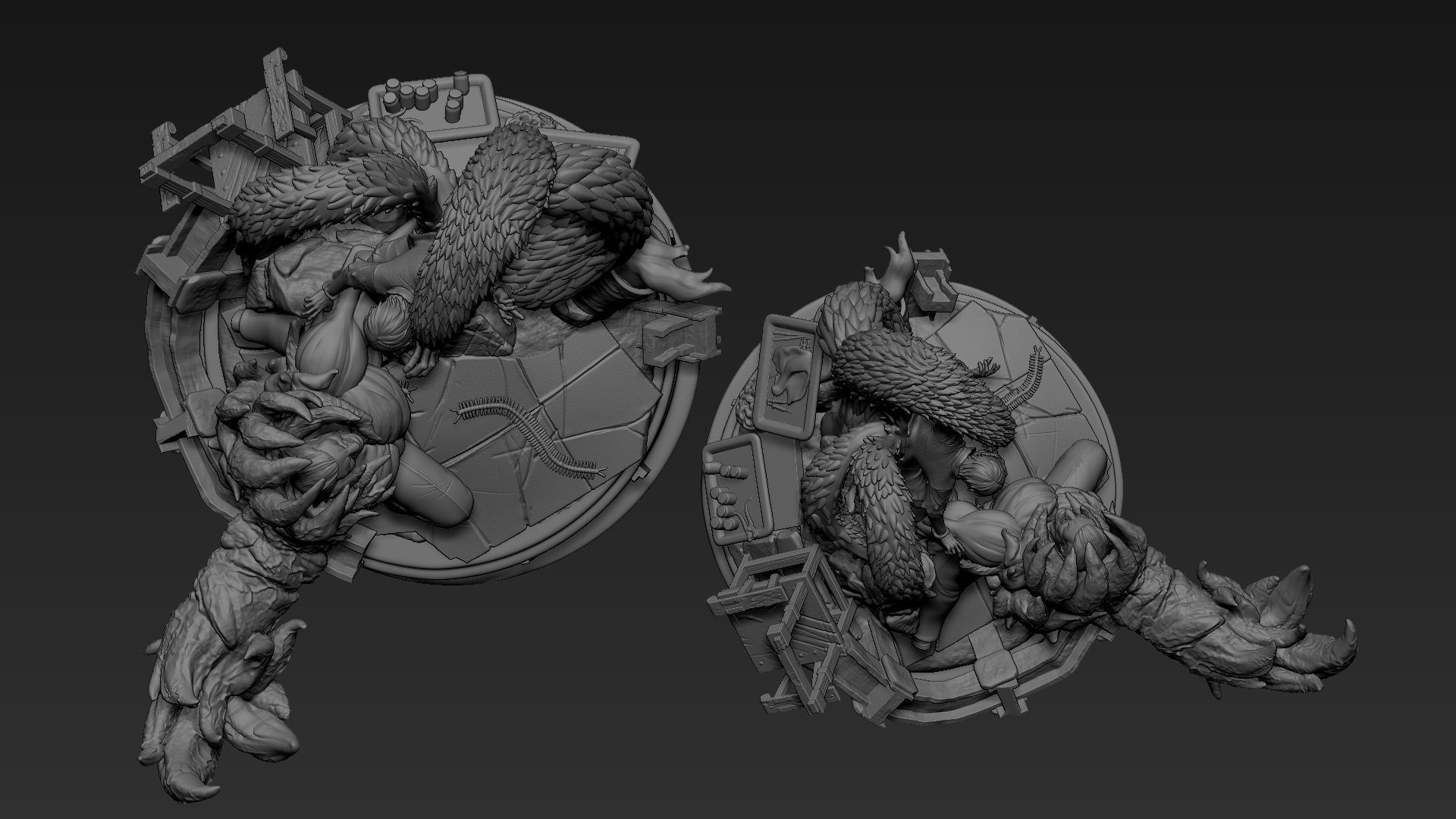 TOKYO GHOUL KANEKI VS YAMORI JASON 3D print model 3D print model_10