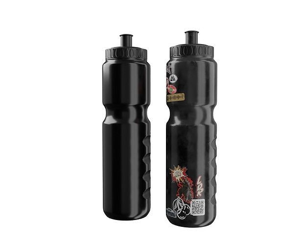 Water bottle Low-poly 3D model
