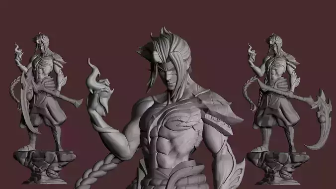 Kayn League of Legends 3d print 3D print model