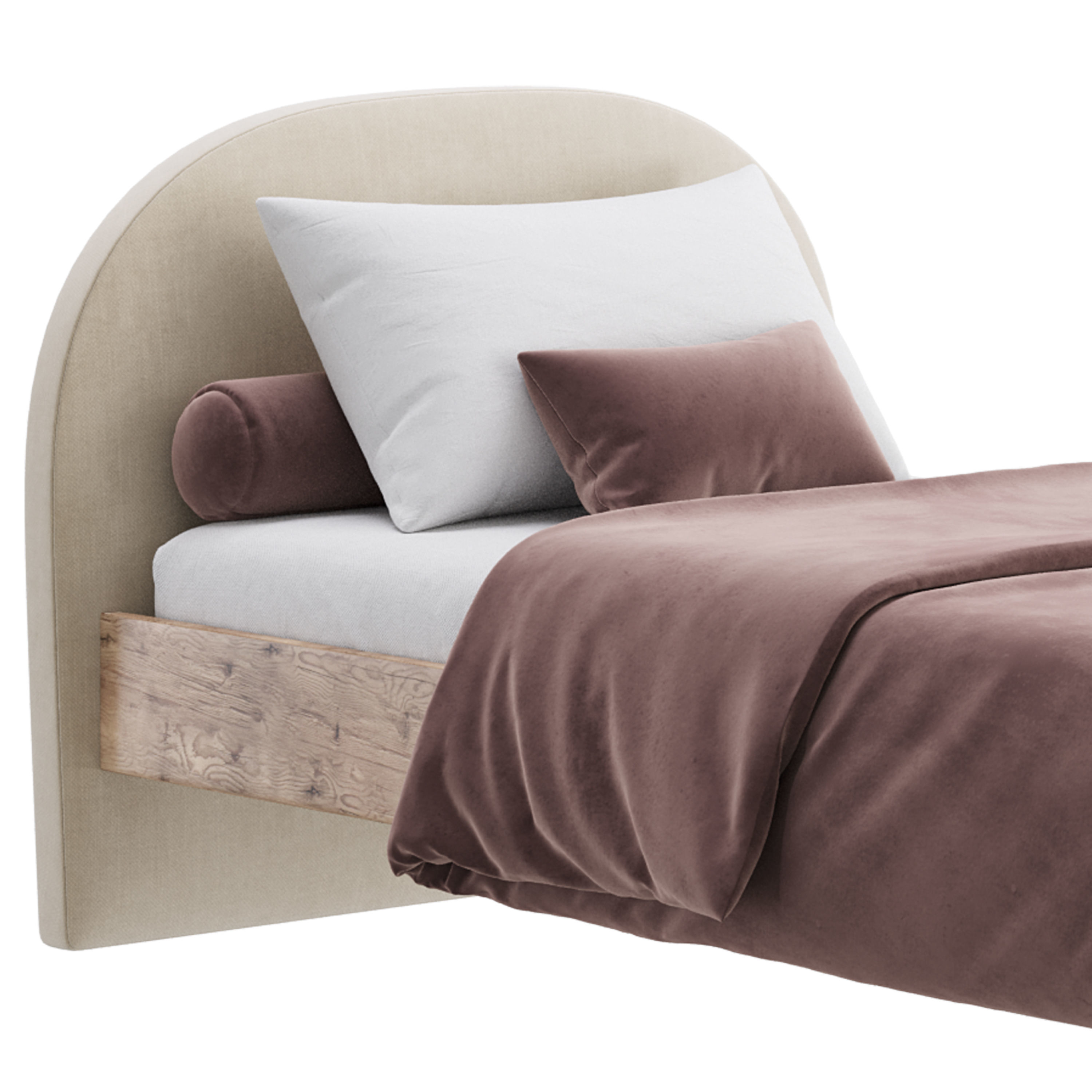 Mira 90 bed 3D model_4