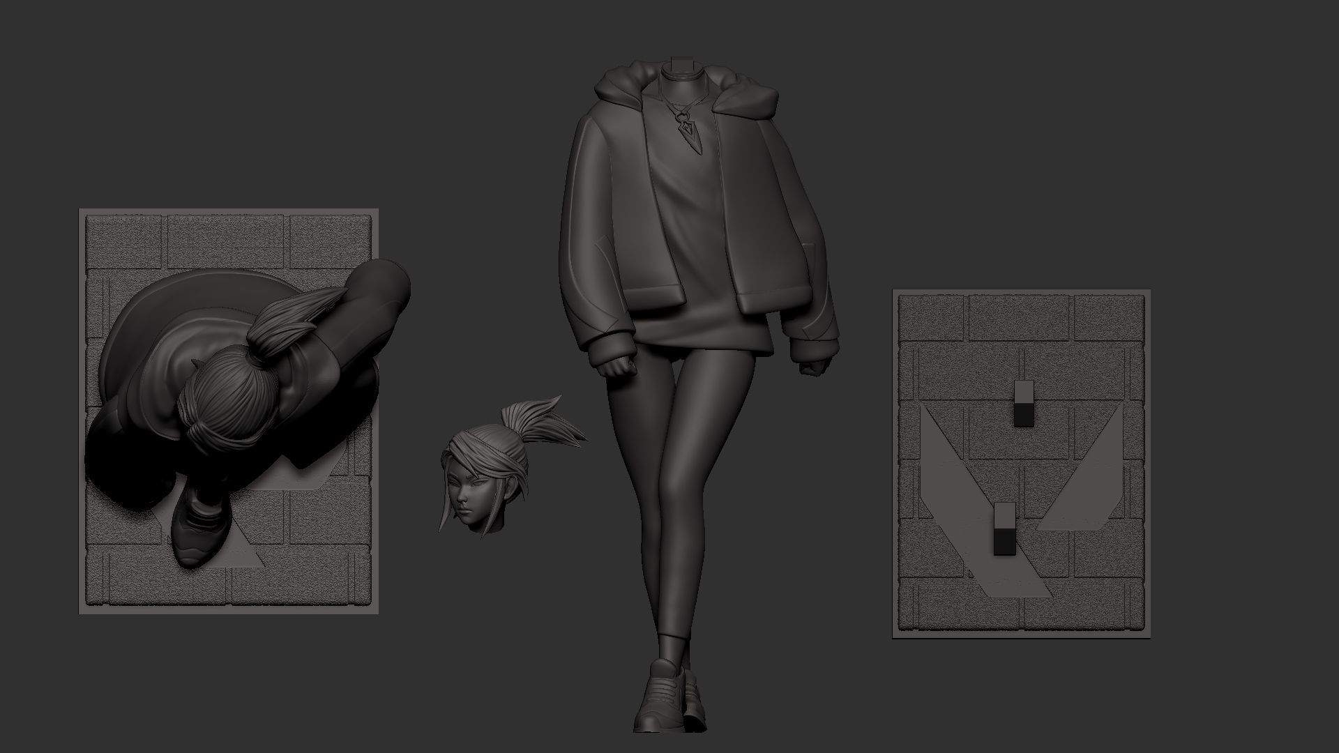 Jett Valorant 3d print 3D print model_6