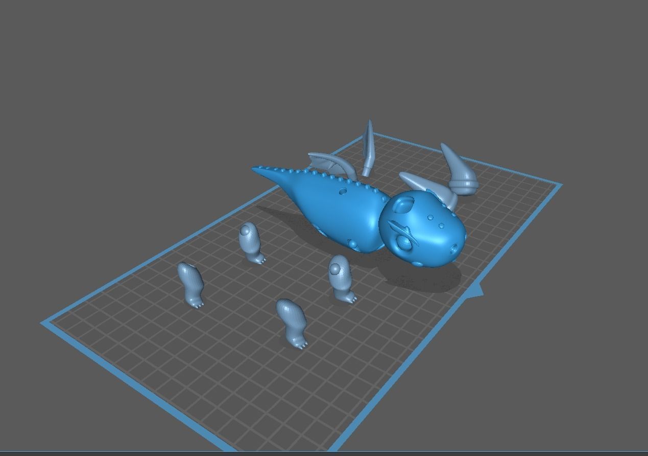 Dragon Fruit 3D print model_3