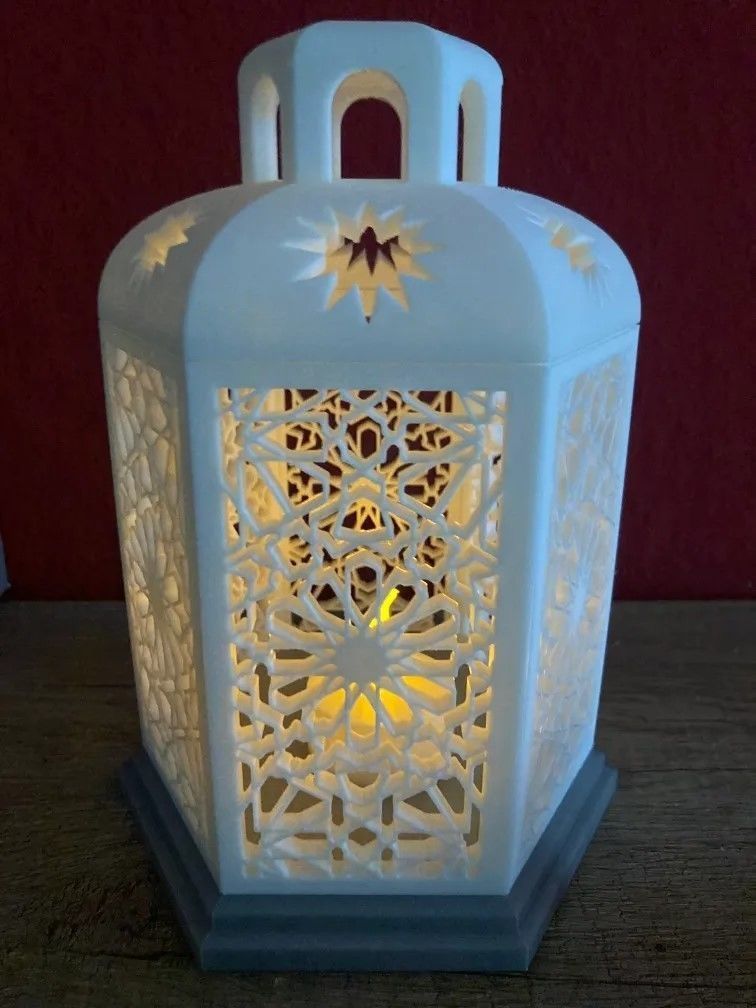 Christmas lantern 3D print model_3