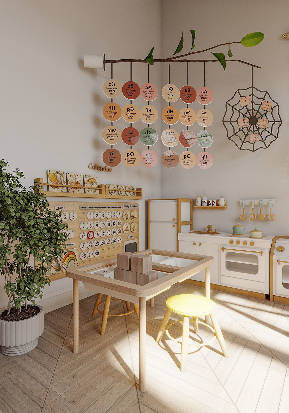 Toddler room 3D model_6