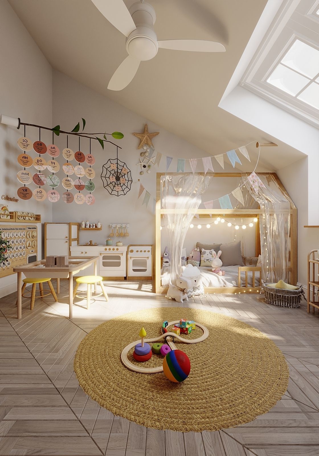 Toddler room 3D model_2