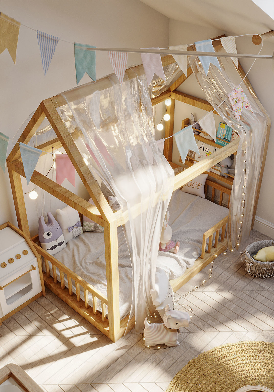 Toddler room 3D model_8