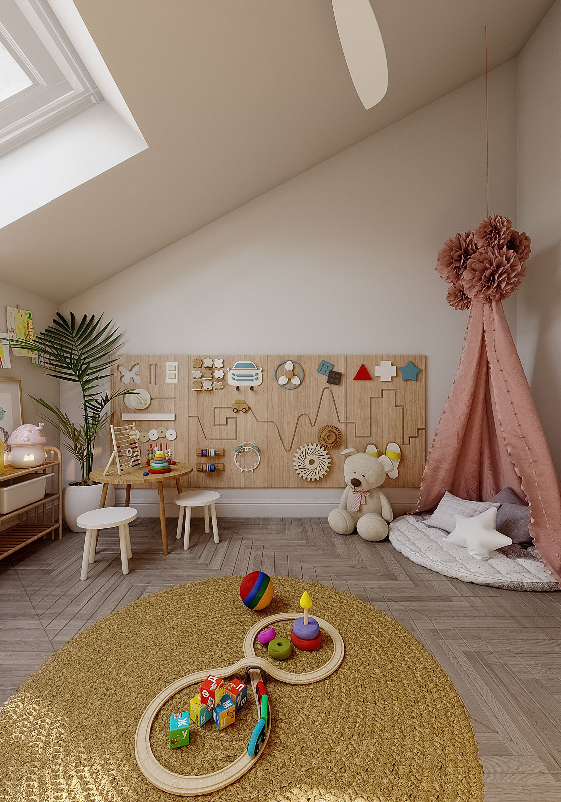 Toddler room 3D model_3