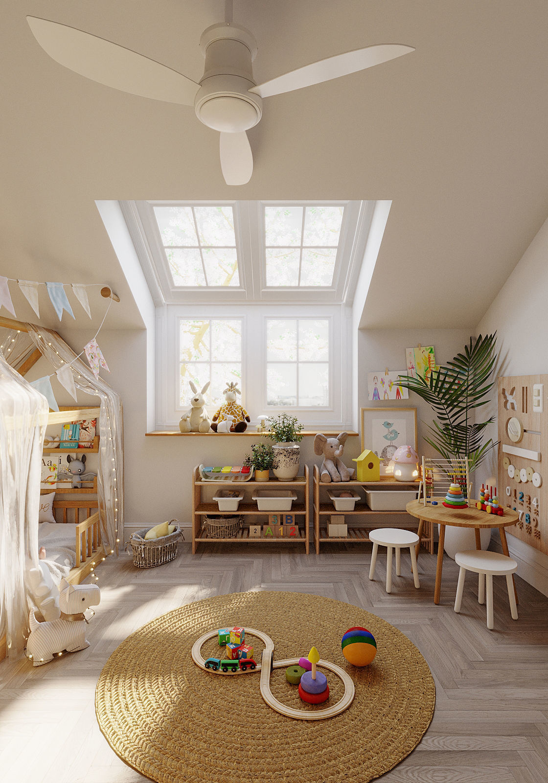 Toddler room 3D model_1