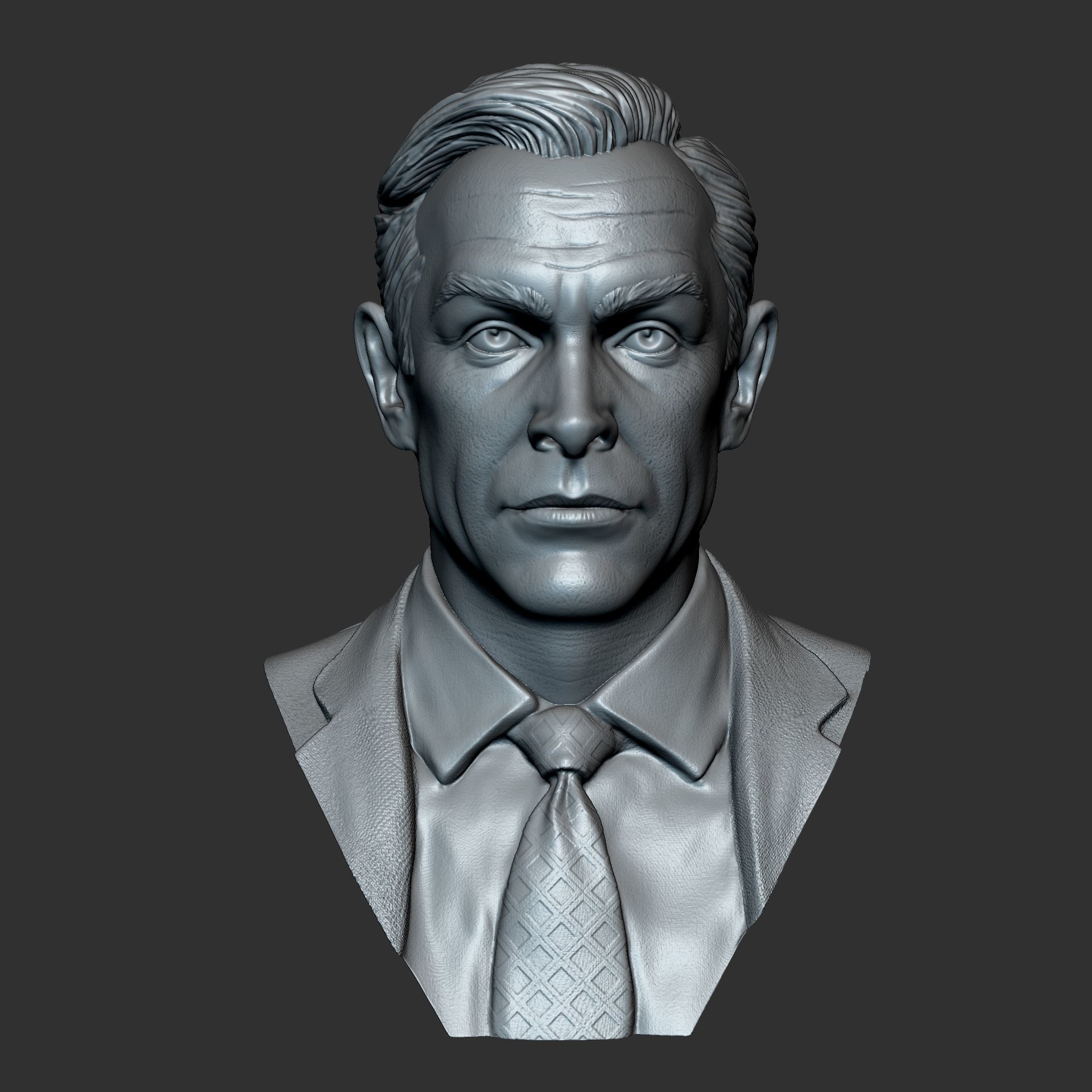 Sean Connery James Bond 3D print model_1