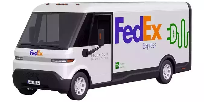BrightDrop Zevo 600 3D model