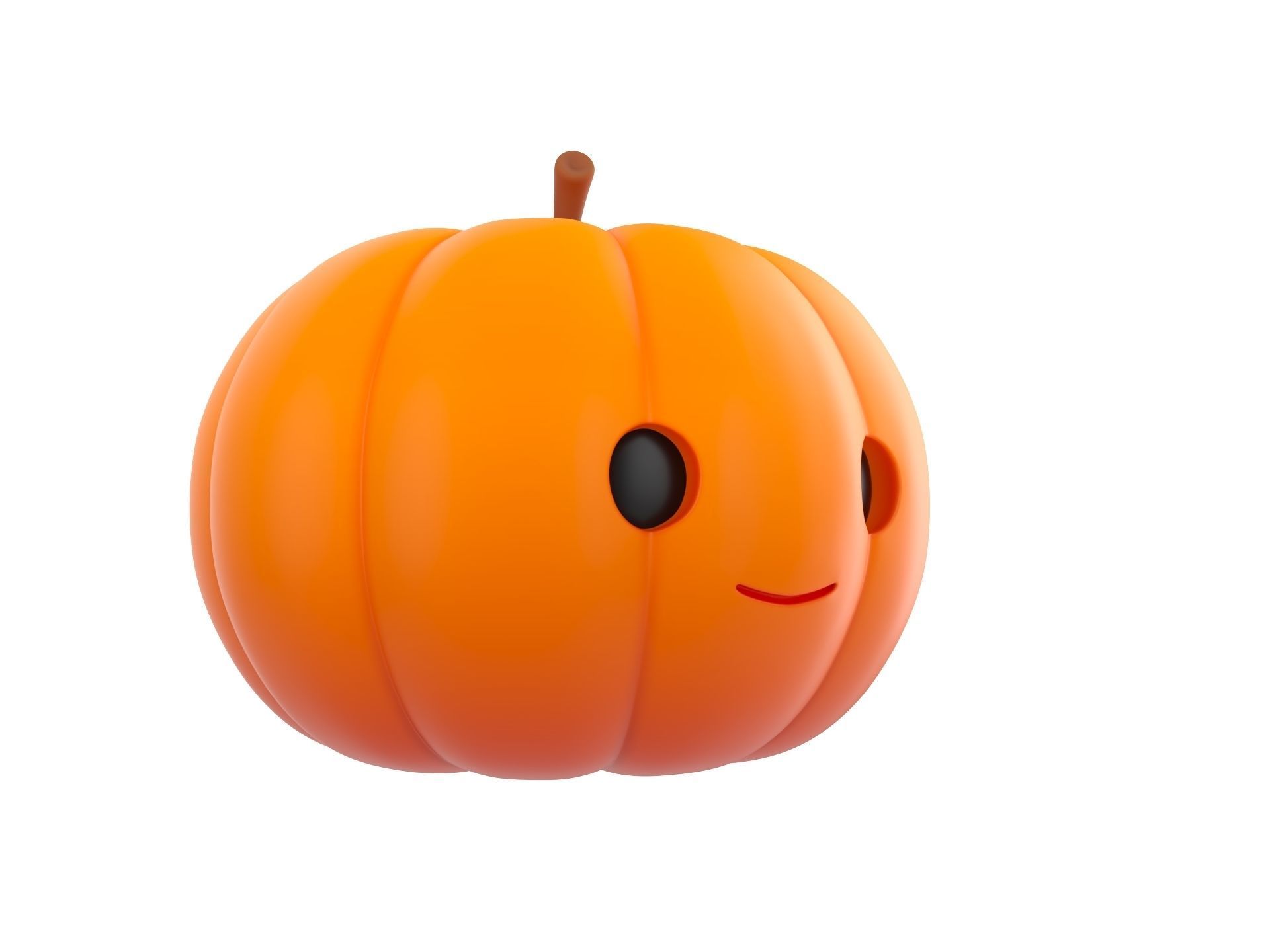 Prop274 Pumpkin Head 3D model_2