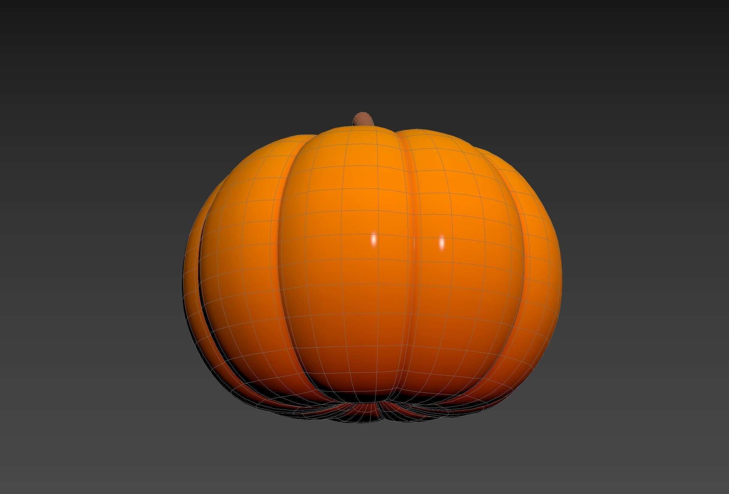 Prop274 Pumpkin Head 3D model_25
