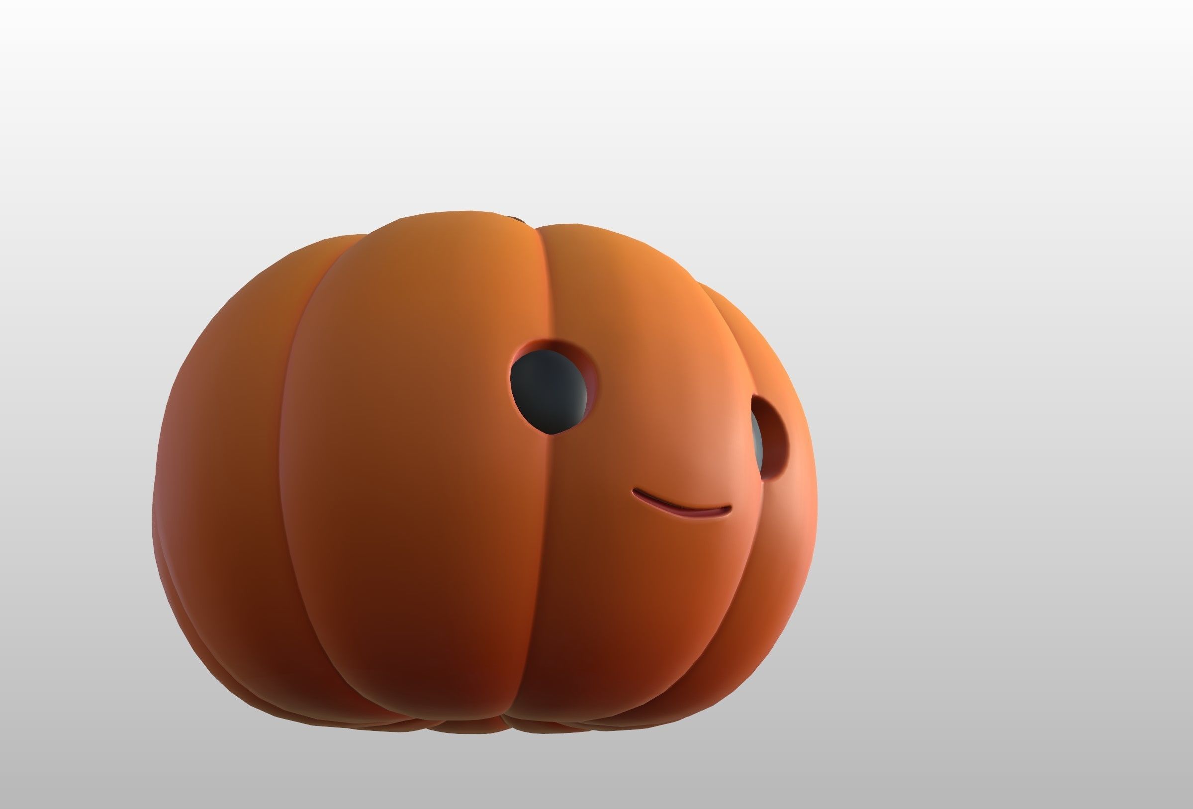 Prop274 Pumpkin Head 3D model_12