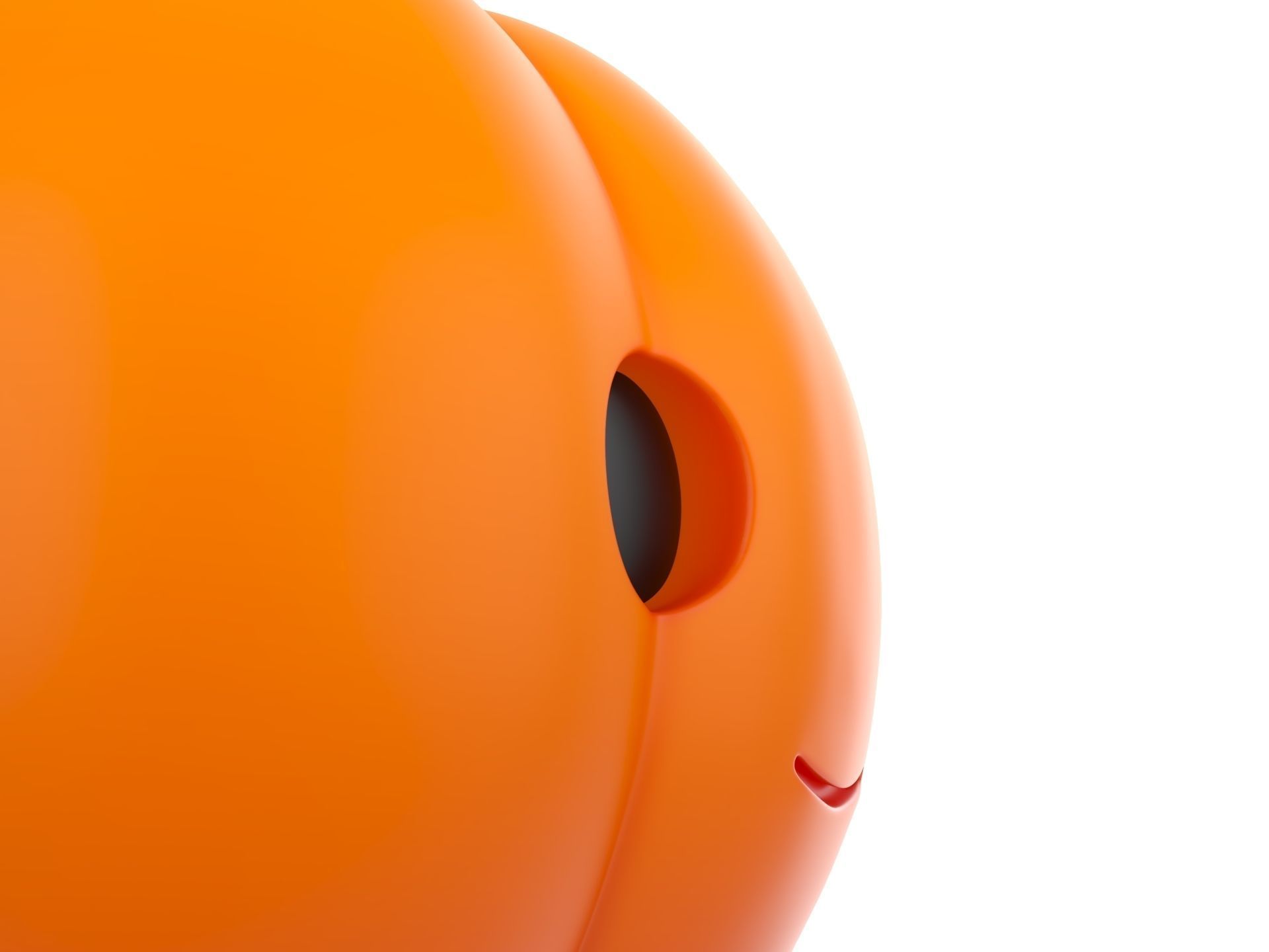 Prop274 Pumpkin Head 3D model_7