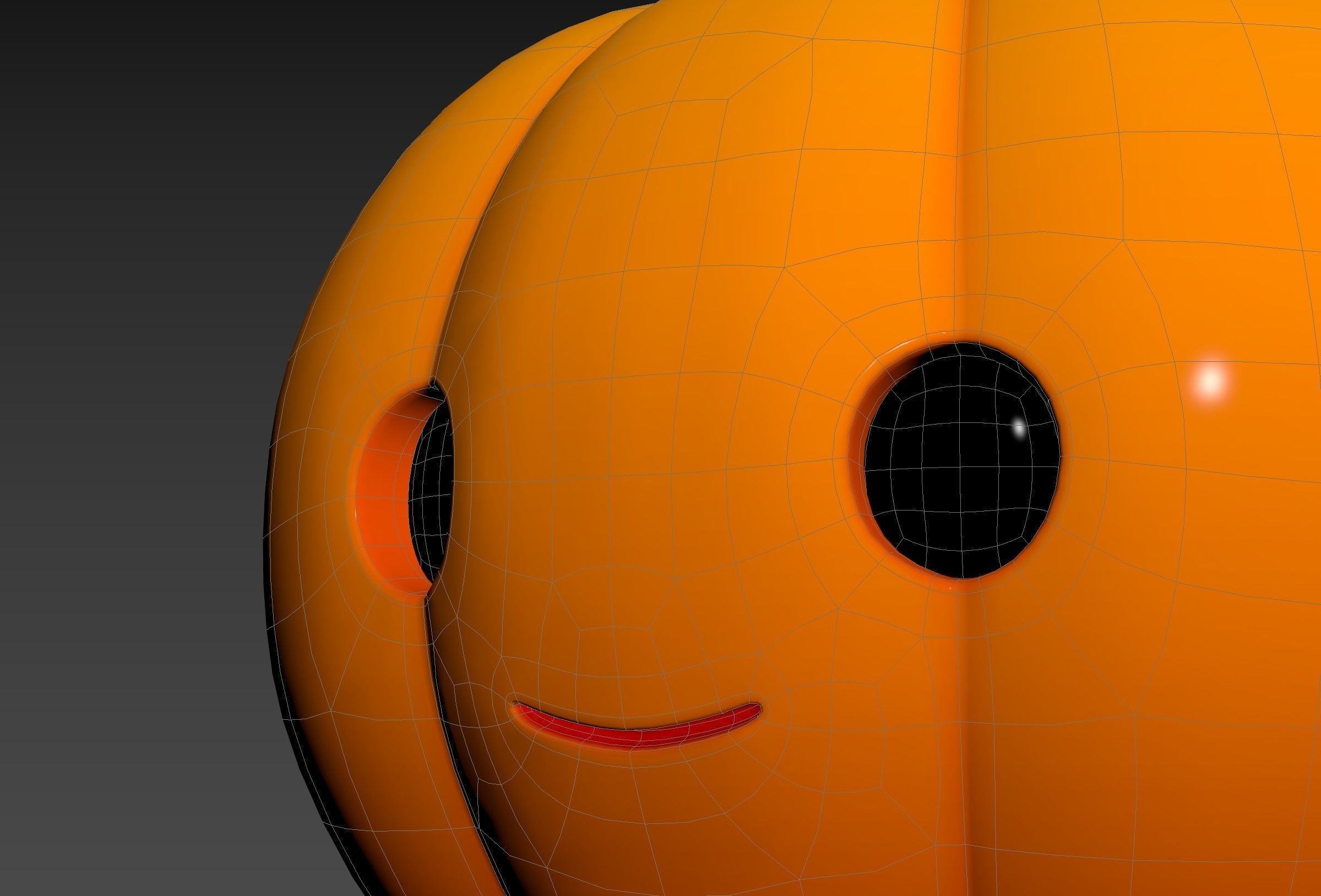 Prop274 Pumpkin Head 3D model_27