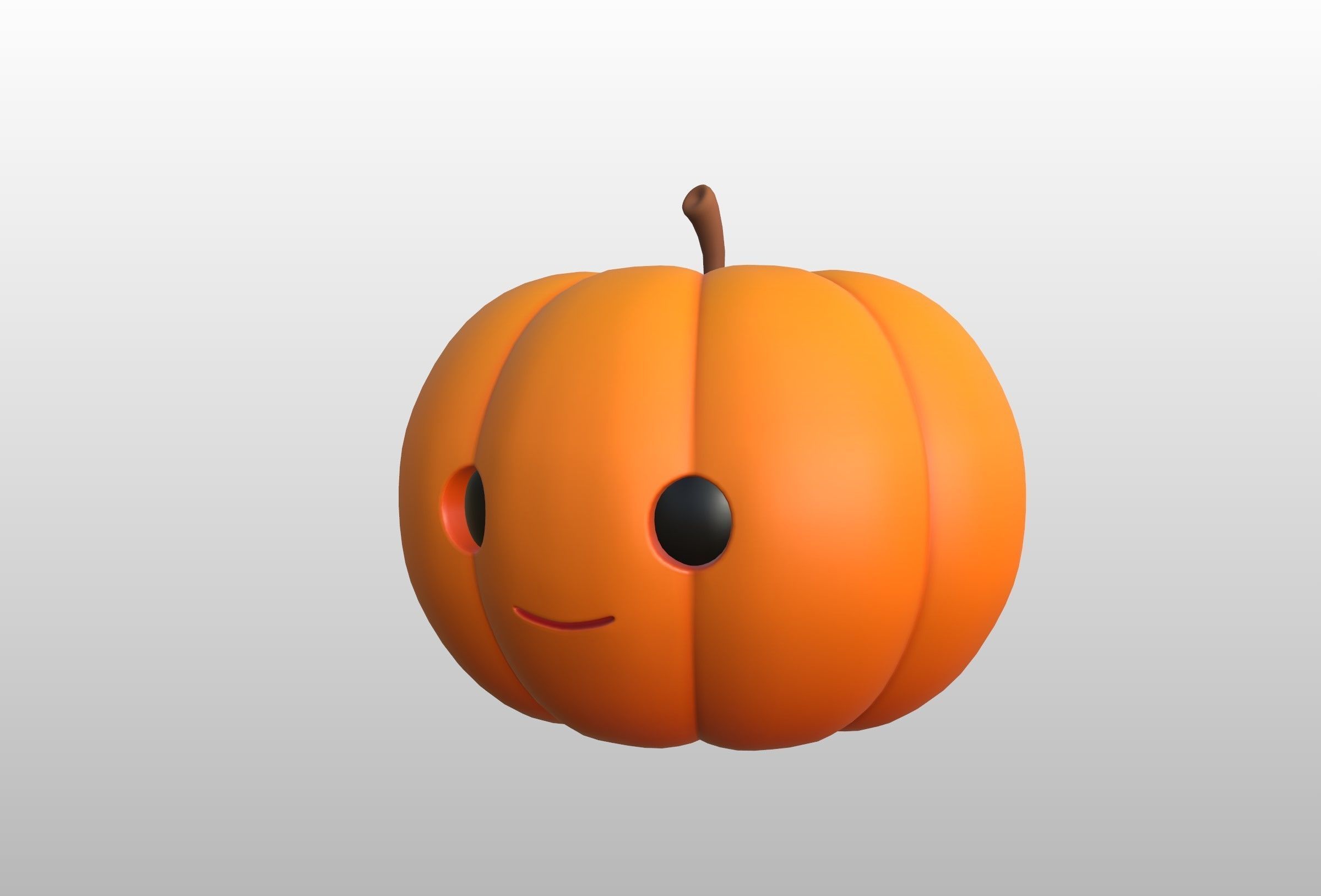 Prop274 Pumpkin Head 3D model_10