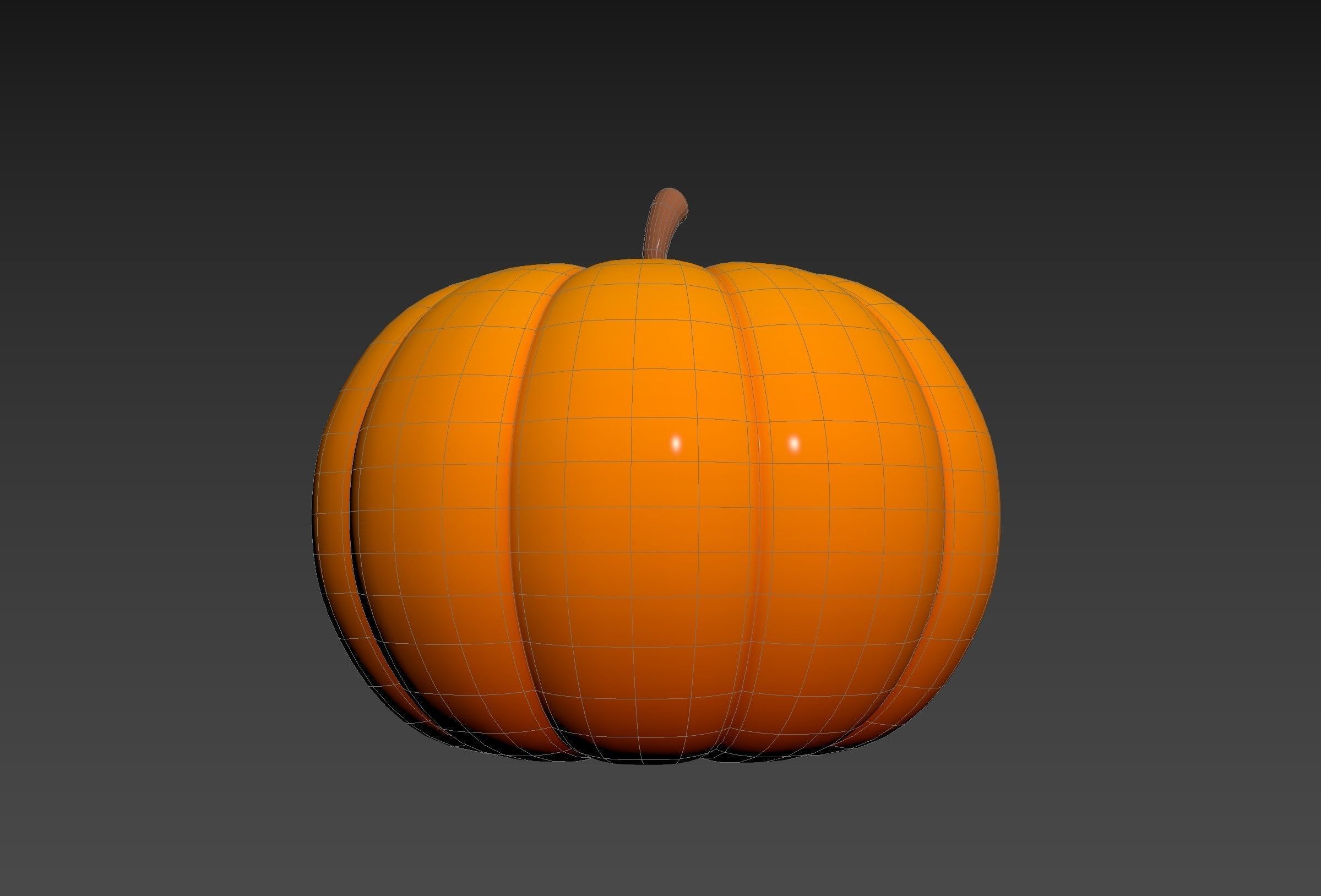 Prop274 Pumpkin Head 3D model_22