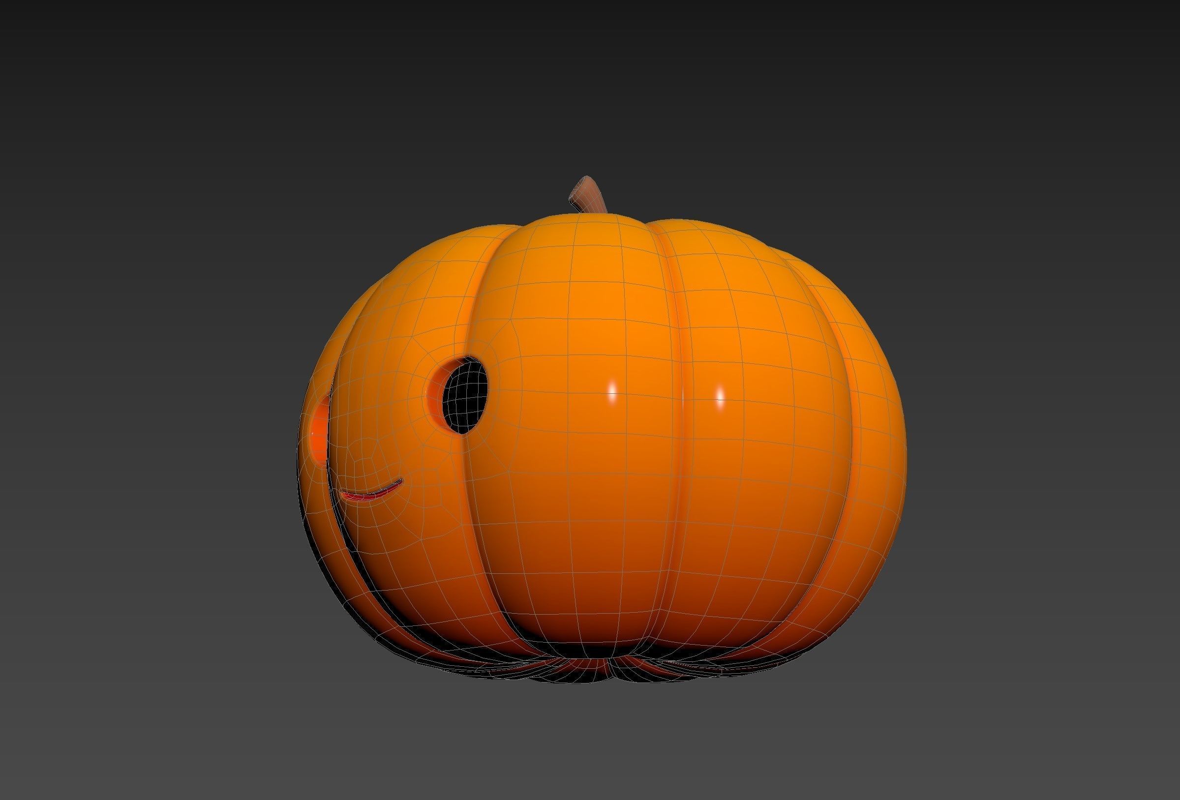 Prop274 Pumpkin Head 3D model_26
