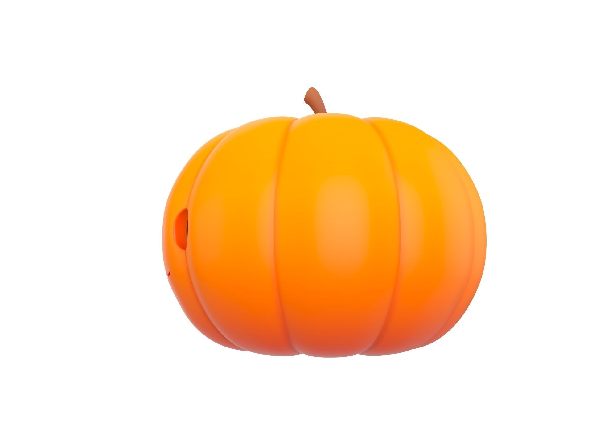 Prop274 Pumpkin Head 3D model_5