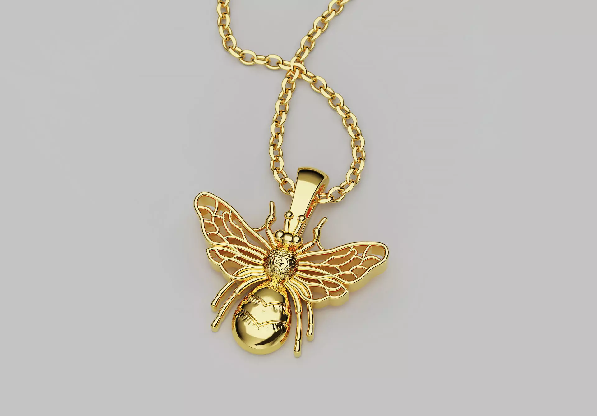 Fly insect bug pendant for 3d print 3D print model_0