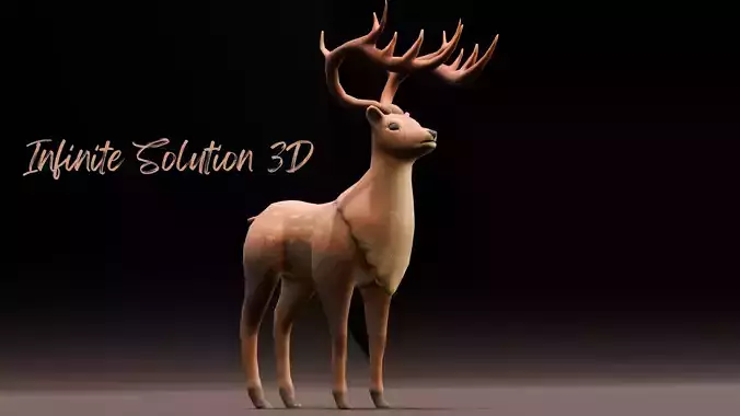 Deer 3D model