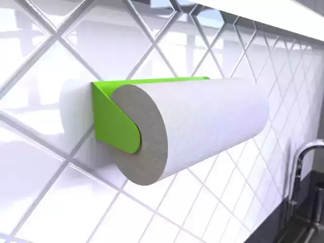 Kitchen paper towel roll holder 2