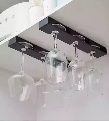Hanging Wine Glass Holder 3D print model