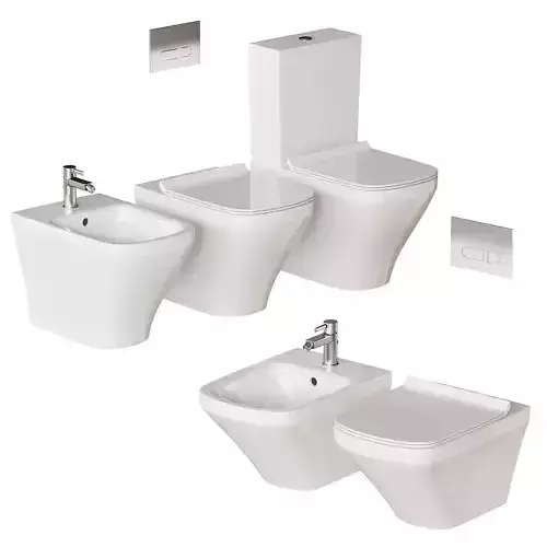 Duravit DuraStyle WC Full Set 3D model