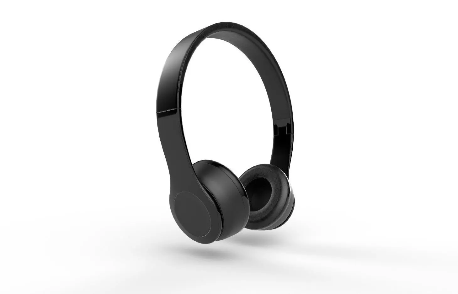 Bluetooth Headphone  M01 Low-poly 3D model_0