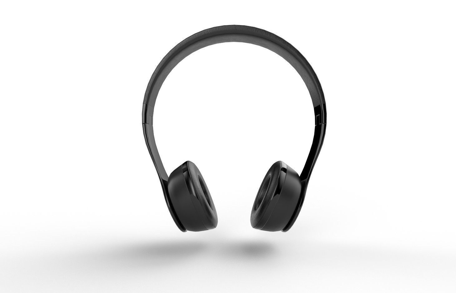 Bluetooth Headphone  M01 Low-poly 3D model_3
