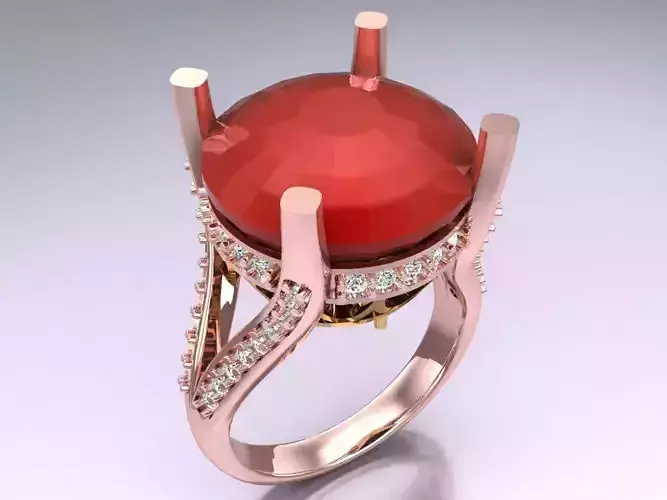 Stone Ring  - Womens Ring  - N192907