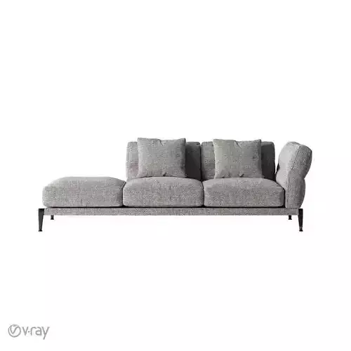 Sofa 3d model Vray