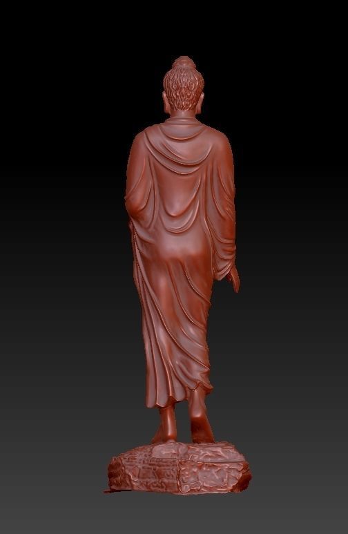 buddha give mercy to people model  3D print model_1