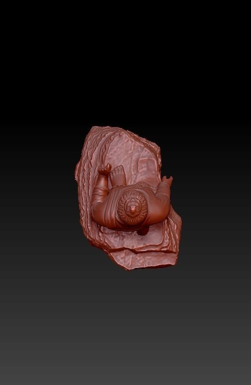 buddha give mercy to people model  3D print model_2