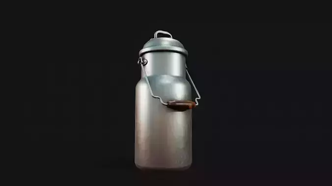 Old Milk Can - Tutorial Included