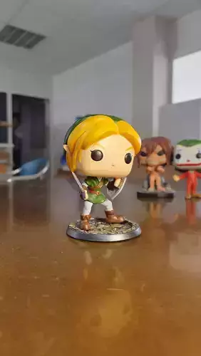 FUNKO POP LINK ZELDA TWILIGHT PRINCESS STL Free 3D print model