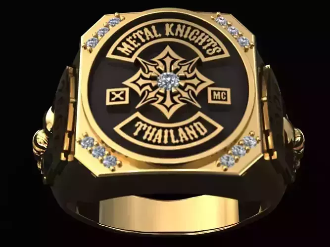 Harley-Davidson Ring Code-CGH001 3D print model