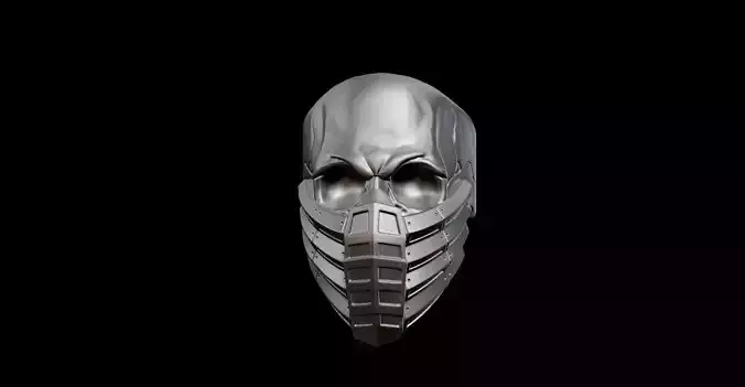Scorpion Mask Skull Size 10 US 3D print model
