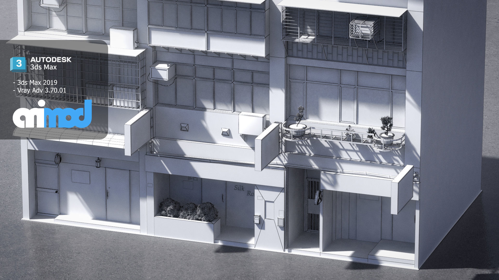 TW House 001 3D model_9