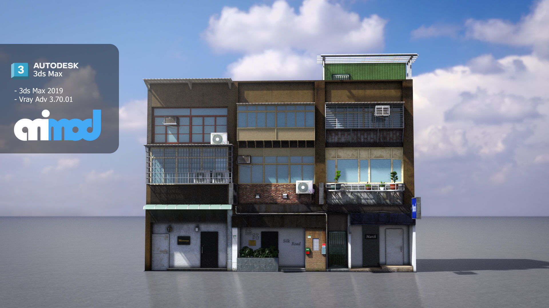 TW House 001 3D model_2