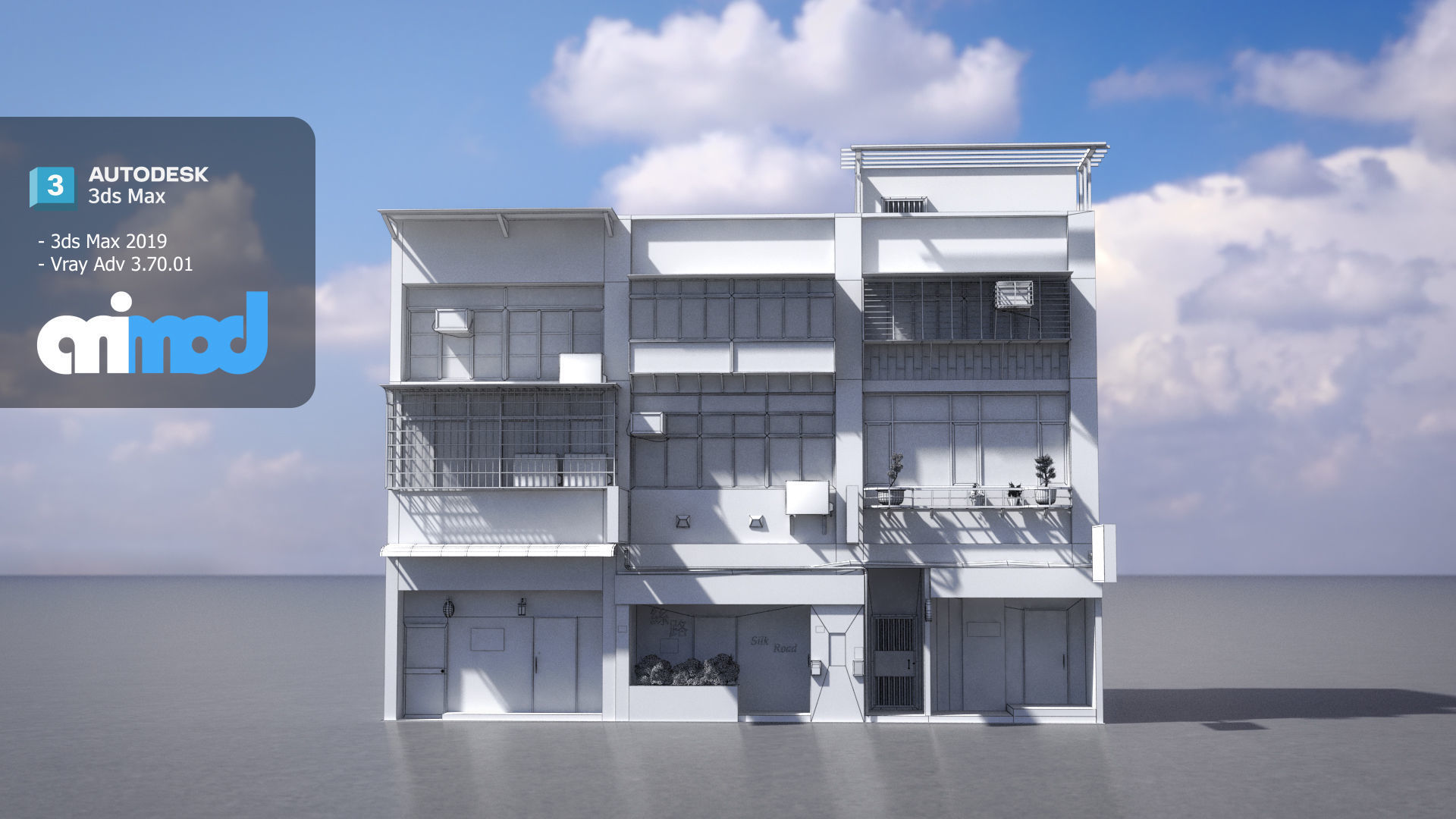 TW House 001 3D model_7