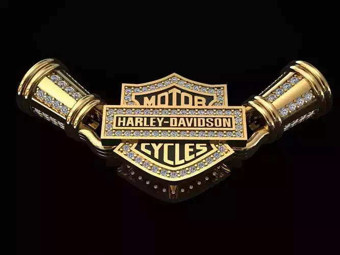 Harley-Davidson Pendant Code-CGH001 3D print model