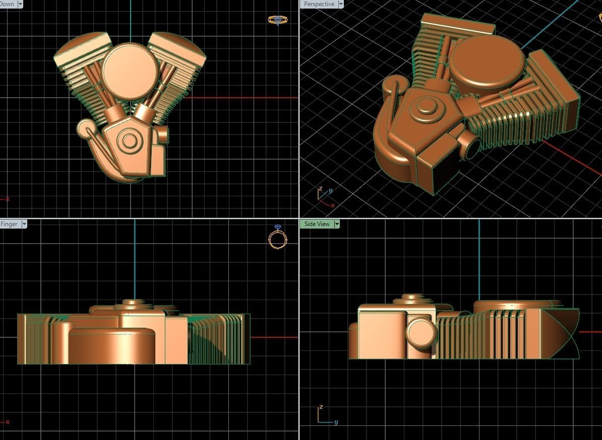 Harley-Davidson Code-CGH007 3D print model_3