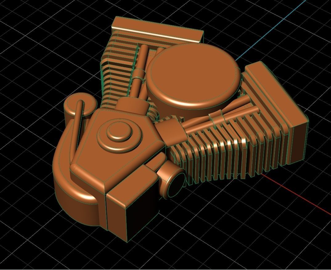 Harley-Davidson Code-CGH007 3D print model_1