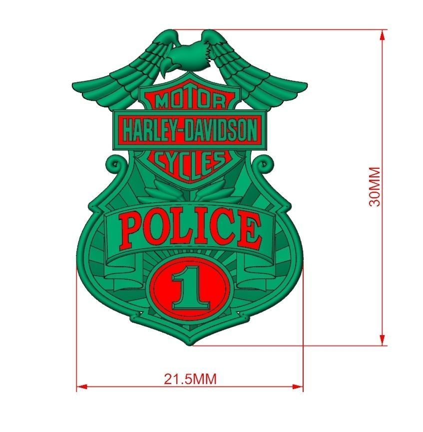 Harley-Davidson Code-CGH008 3D print model_7