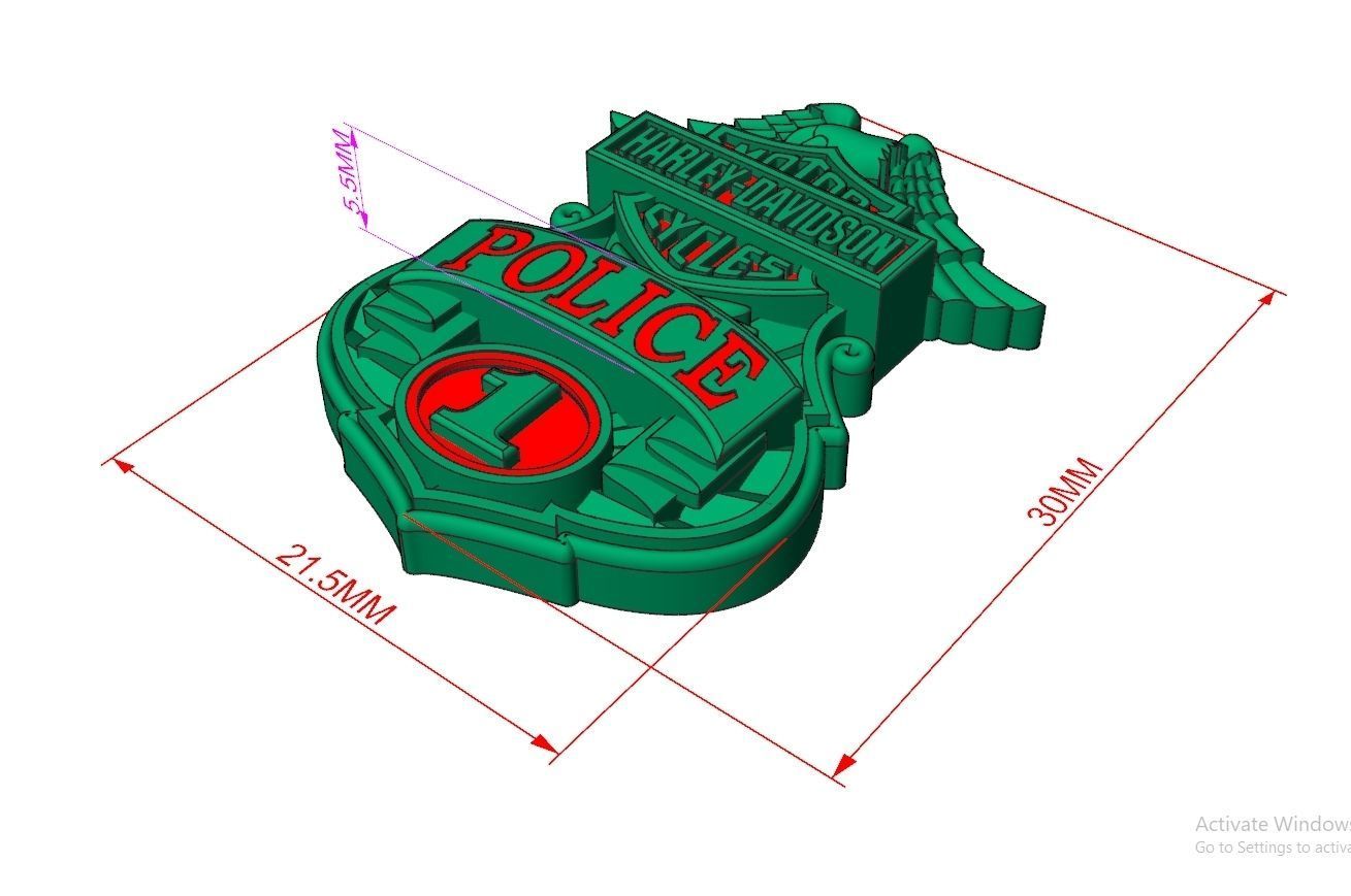 Harley-Davidson Code-CGH008 3D print model_8
